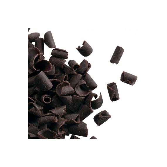 Riccioli di cioccolato fondente