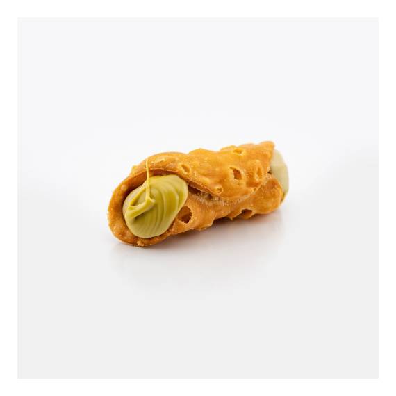 Cannoli siciliani farciti crema gusto pistacchio
