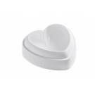 Stampo cuore "Ti Amo" in silicone 17x16.4 h6.3 cm