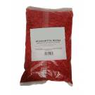 Scagliette rosse di surrogato di cioccolato