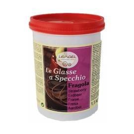 Glassa a specchio alla fragola