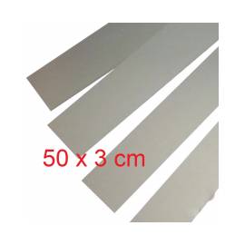 Strisce cartone bianco lucido 50x3