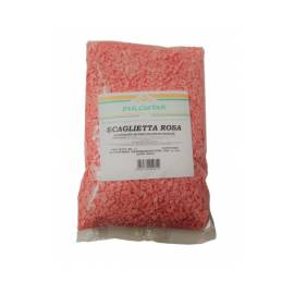 Scagliette rosa di surrogato di cioccolato