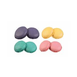 macarons gusci 4 colori (set viola)