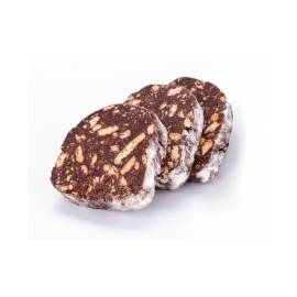 salame al cioccolato a fette