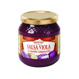 salsa viola di cavolo cappuccio demetra