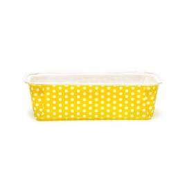 stampo plum cake pois giallo