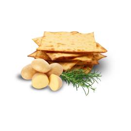 Schiacciatina patate e rosmarino Bibi