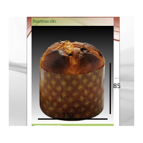 Stampo panettone morbido gr300