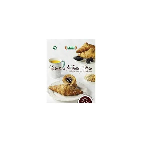 Cornetto vegano ai 3 farri e farcitura di more 80gr.