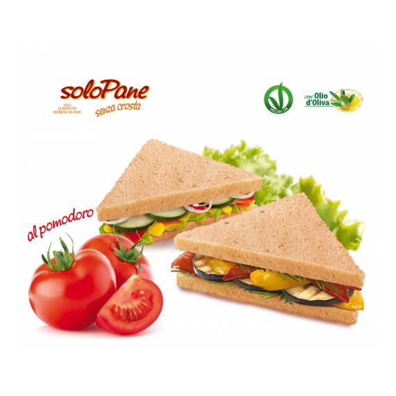 Pane per tramezzino rosso