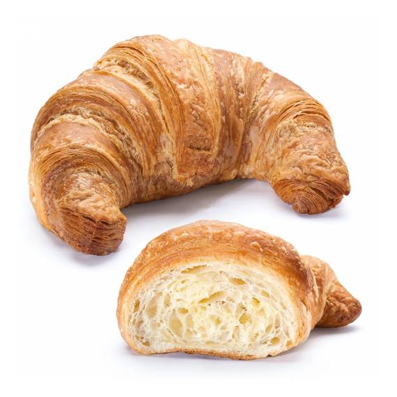 Gran cornetto curvo vuoto prelievitato da 80 gr