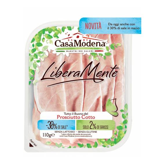 Prosciutto cotto liberamente 100gr