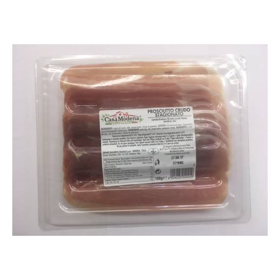 Prosciutto crudo affettato take away 100gr