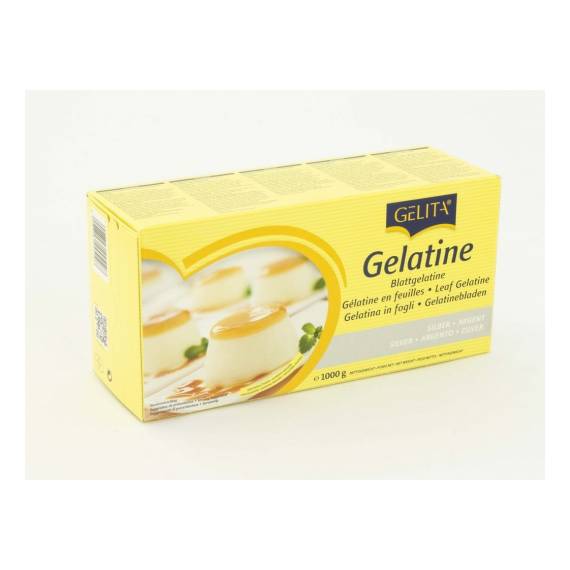 Gelatina alimentare tedesca oro in fogli