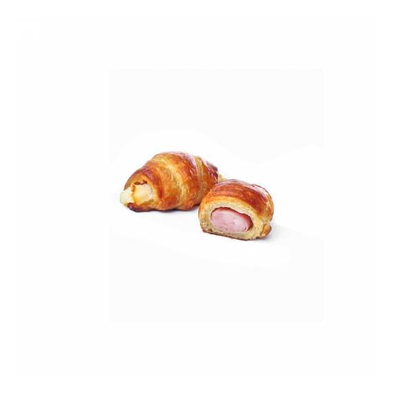Mini croissant prosciutto e formaggio Mini croissant prosciutto e formaggio