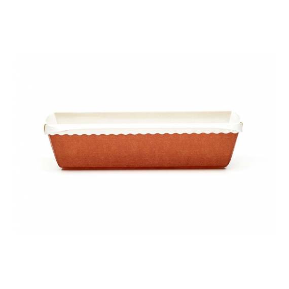 Stampo plum cake optima terracotta interno bianco