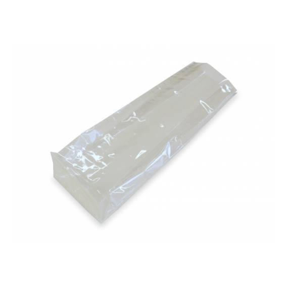 Sacchetti cellophane con fondo quadro 10x6x30 cm