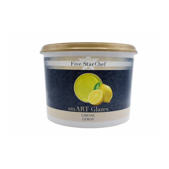 Glassa a specchio smart glaze al limone