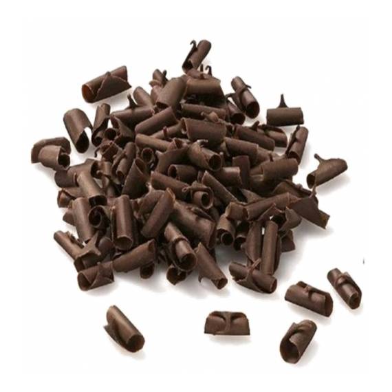 Riccioli di cioccolato fondente