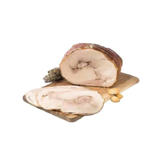 Porchetta trevigiana - tagliata a metà