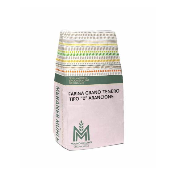 Farina di grano tenero tipo 0 arancione