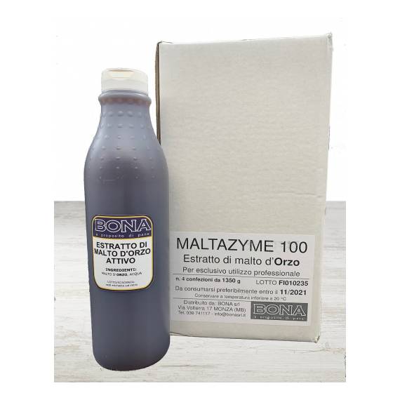 Maltazyme 100 estratto di malto in bottiglia