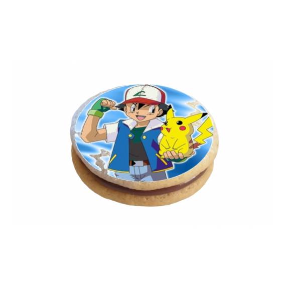 Biscotti con cialda "pokemon"