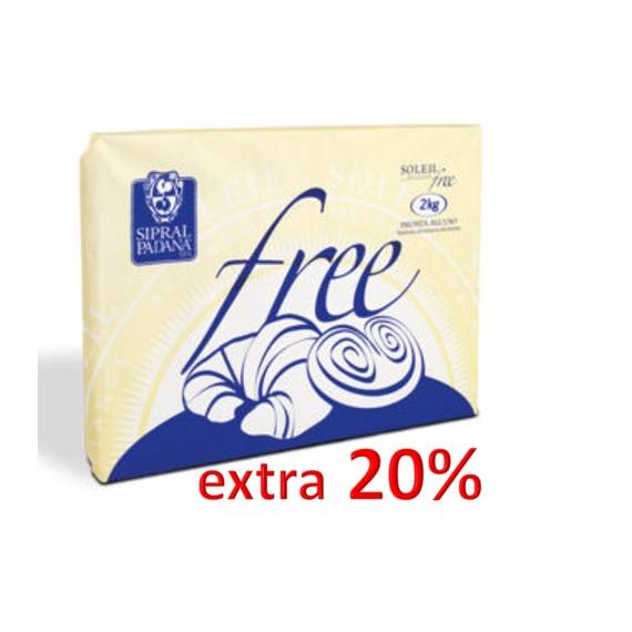 Margarina soleil EXTRA sfoglia/croissant platte al 20%