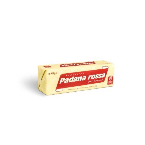 Margarina Padana Rossa in panetti per sfoglia