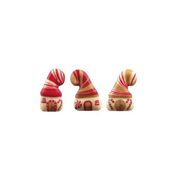 Casette Gretel in cioccolato bianco da decorazione