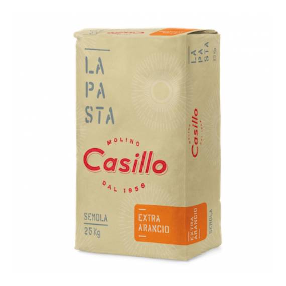 Semola di grano duro extra arancio