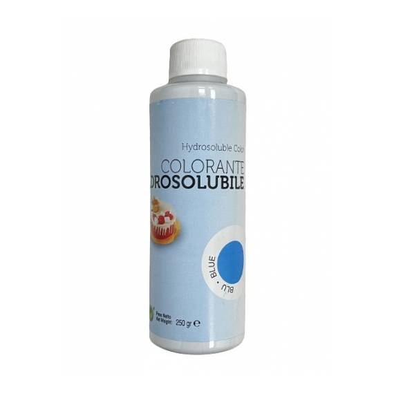 Colore idrosolubile blu - liquido