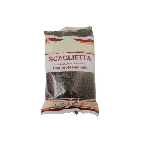 Scagliette di surrogato di cioccolato fondente