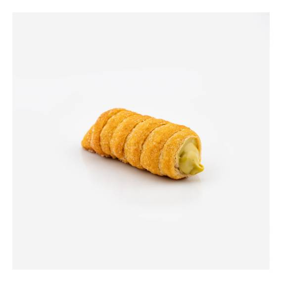 Cannoncini mignon sfoglia al pistacchio