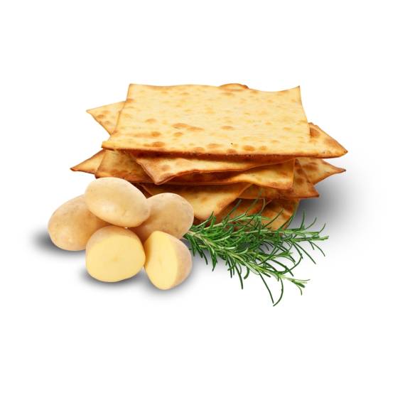 Schiacciatina patate e rosmarino Bibi